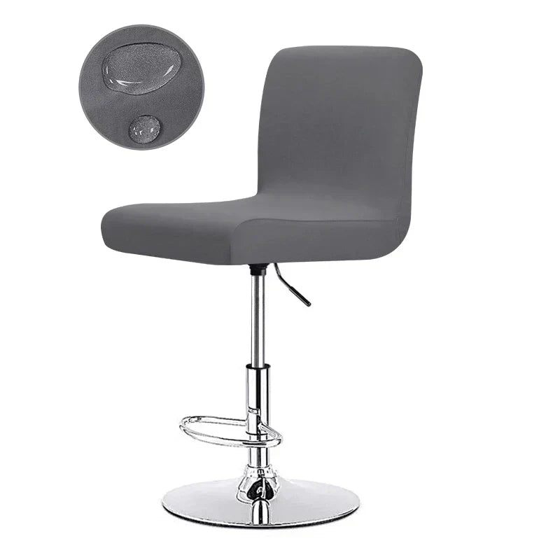 Stijlvolle waterdichte stoelhoes, perfect voor barstoelen en eetkamerstoelen, beschermt tegen vlekken.