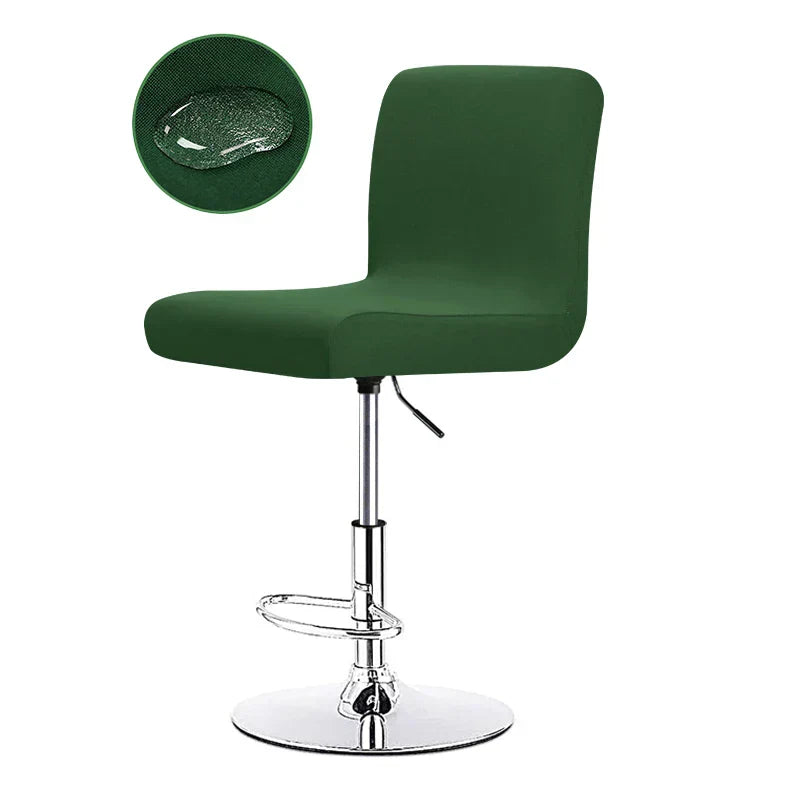 Ademende polyester katoen stretchhoes, waterdicht en rekbaar, ideaal voor barstoelen en eetkamerstoelen.