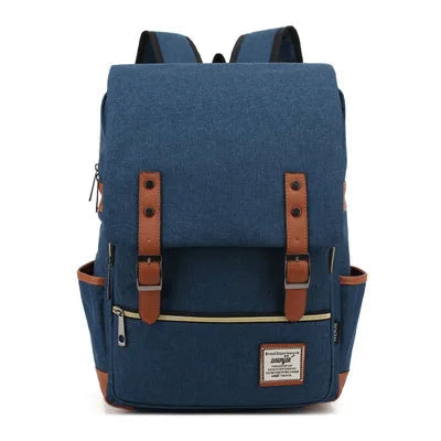 Uniseks waterdichte rugzak in stedelijke omgeving, perfecte accessoire voor laptop, werk of vrije tijd.