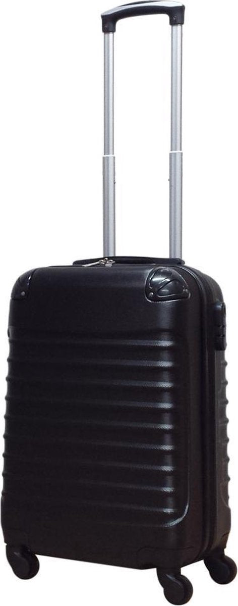 Set van twee ABS hardcase koffers (XL en S); perfecte bagage voor zowel weekendtrips als lange vakanties.
