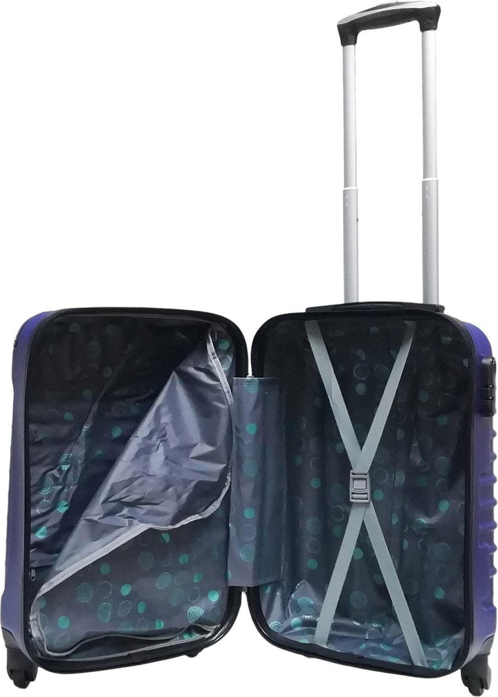 Veilige hardcase bagage set van ABS (XL & S). Beschermt je spullen tijdens elke vlieg- of autoreis.