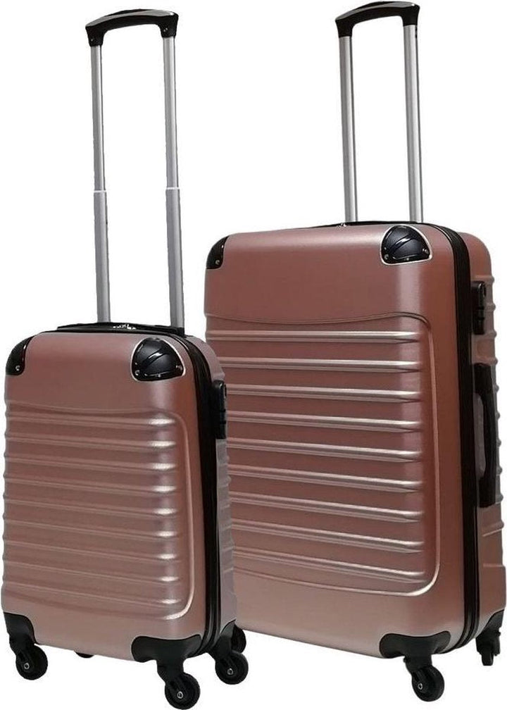 Stijlvolle Ventura hardcase kofferset XL en S. Duurzame ABS reiskoffers voor al je vakantieavonturen.