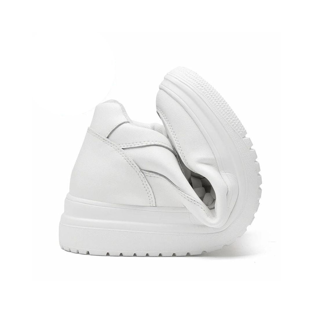 Verhoogde heren sneakers voor streetwear; comfortabel, stijlvol en verhogend voor een zelfverzekerde uitstraling.