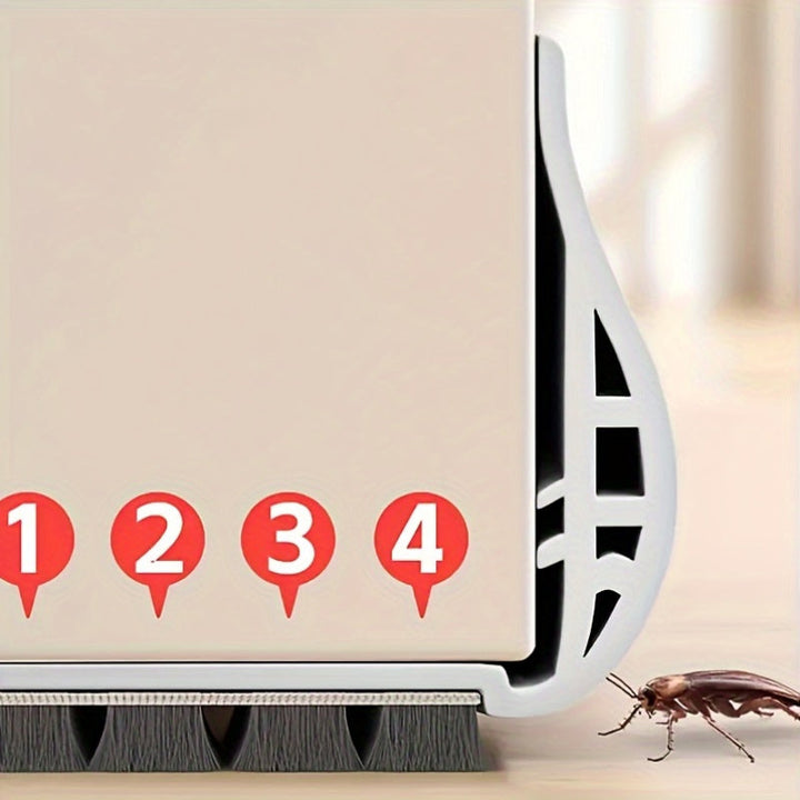 Winddichte tochtwering deurstopper. Essentieel voor een warm en tochtvrij huis.