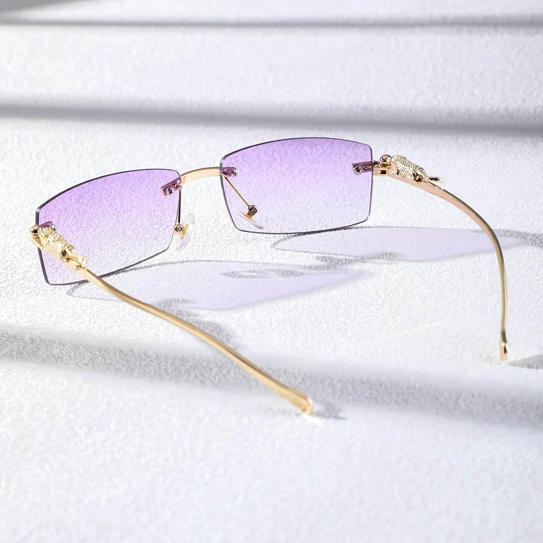 "Vintage vierkante heren zonnebril, stijlvolle look met ontspiegelde glazen, elegant en functioneel design."