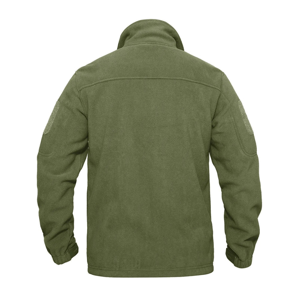Comfortabel zwart herenjack met hoge kraag en praktische ritszakken, perfect voor casual winterkleding.