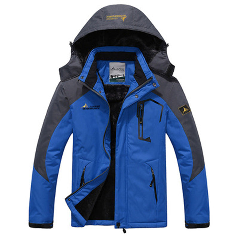 Modieuze casual heren winterjas parka, comfortabel, windwerend en waterafstotend, ideale winterkleding.