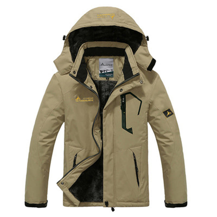 Comfortabele heren winterjas parka, afneembare capuchon, waterafstotend en windwerend voor elke dag.