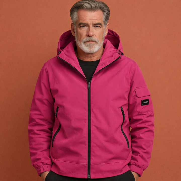 Duurzame heren skijas met capuchon, perfect voor bescherming en comfort tijdens skiën.