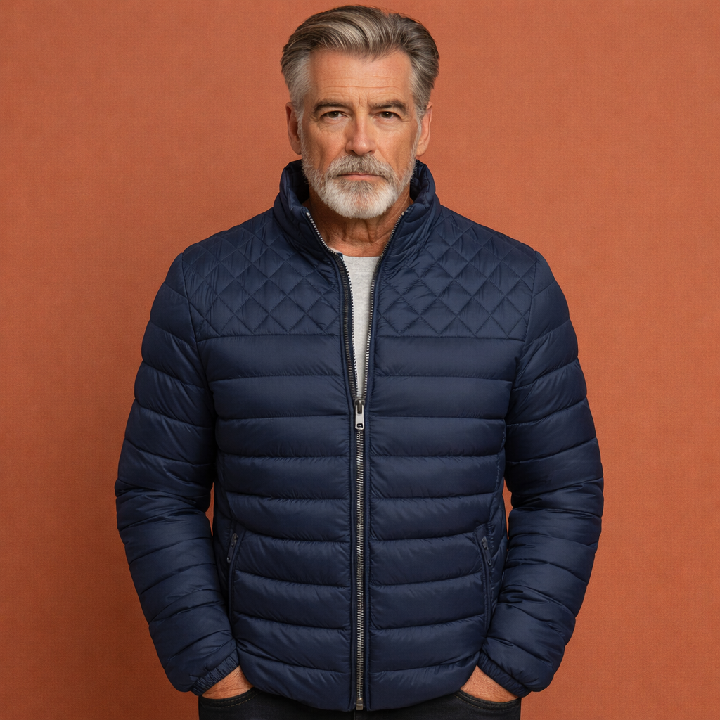 Comfortabele heren bomberjas, warm en casual. Geschikt als winter- of herfstjas, stijlvolle bovenkleding voor mannen.