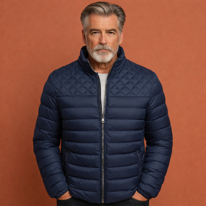 Comfortabele heren bomberjas, warm en casual. Geschikt als winter- of herfstjas, stijlvolle bovenkleding voor mannen.