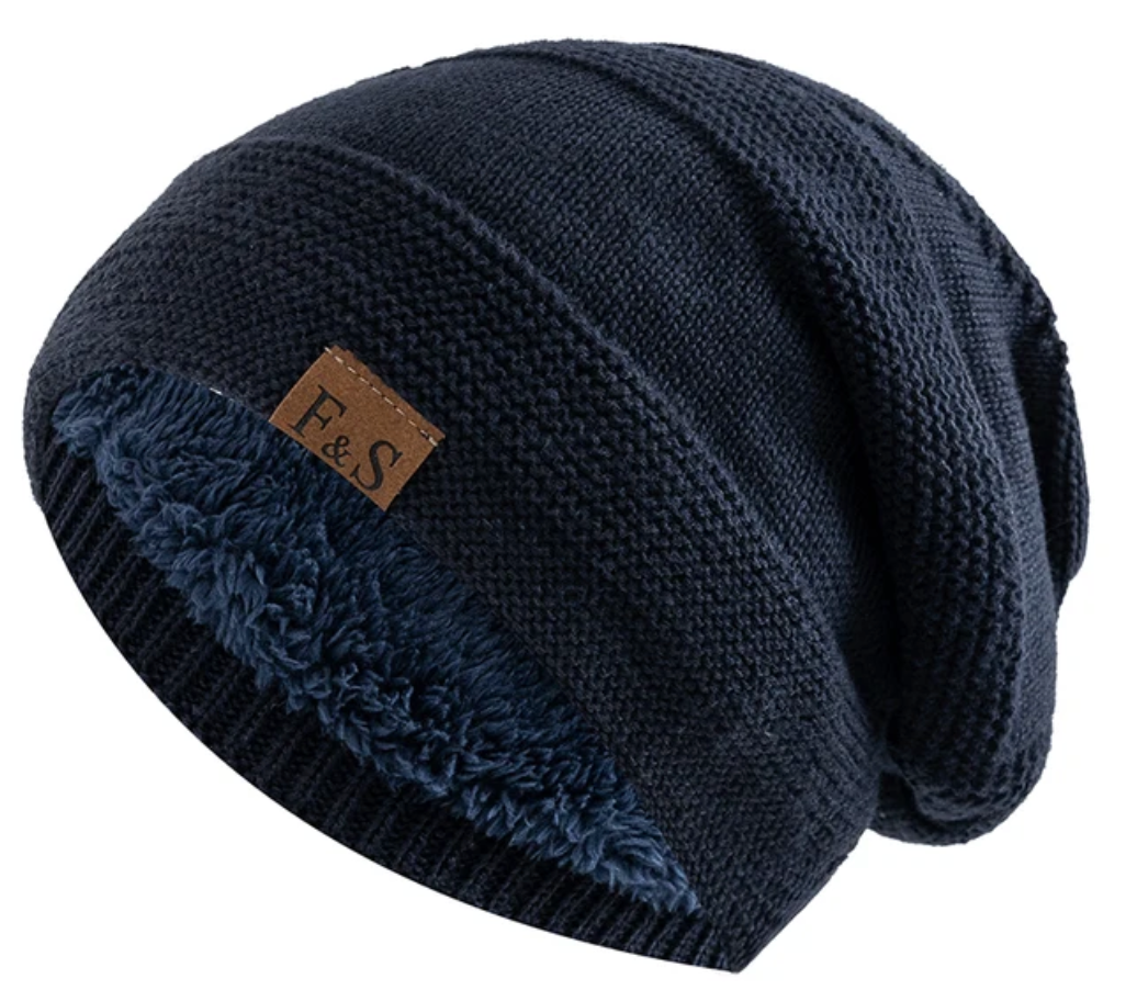 Stijlvolle heren winter muts, comfortabel en warm. Essentieel accessoire voor koud weer.