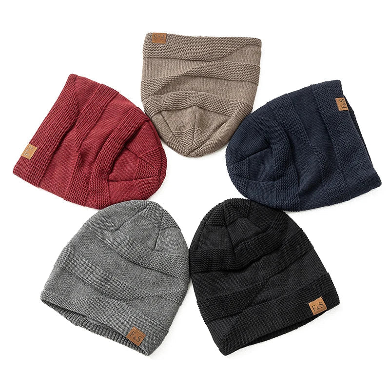 Hoogwaardige heren winter muts, biedt ultiem comfort en bescherming tegen de kou. Stijlvol design.