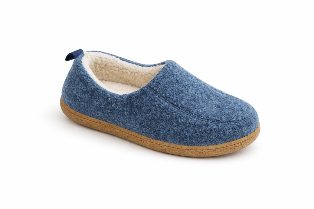 Heerlijk warme winterpantoffels voor dames, orthopedisch en comfortabel, met een stevige antislip zool.