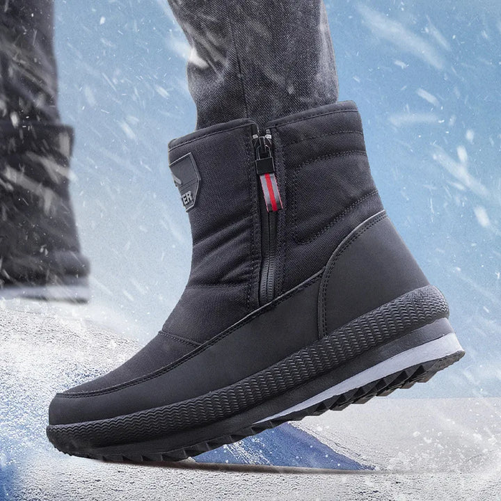 Comfortabele, duurzame heren winterlaarzen met warme voering, gebouwd voor langdurig draagplezier.