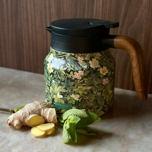 Multifunctionele theepot en warmhoudkan met rvs theezeef. Voor heerlijke, warme thee.