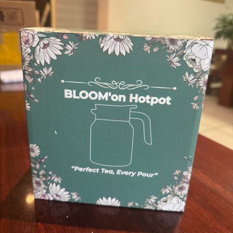 Stijlvolle theepot, een perfect cadeau voor theeliefhebbers. Inclusief ingebouwde zeef.