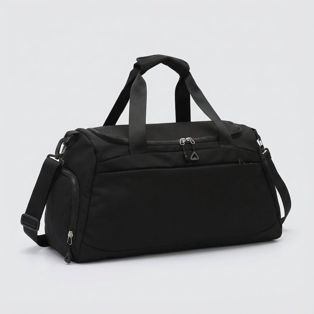 Georganiseerde reistas en duffelbag met waterbestendig design en handig apart schoenenvak; ideaal voor weekendjes weg.
