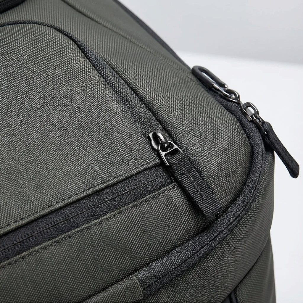 Ruime waterdichte laptop rugzak (17,3 inch) met georganiseerde vakken en anti-diefstal features voor reizen.