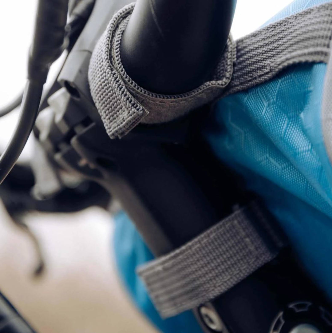 Handige waterdichte fietstas voor je telefoon met touchscreen functionaliteit. Ideaal als stuurtas & opbergtas.