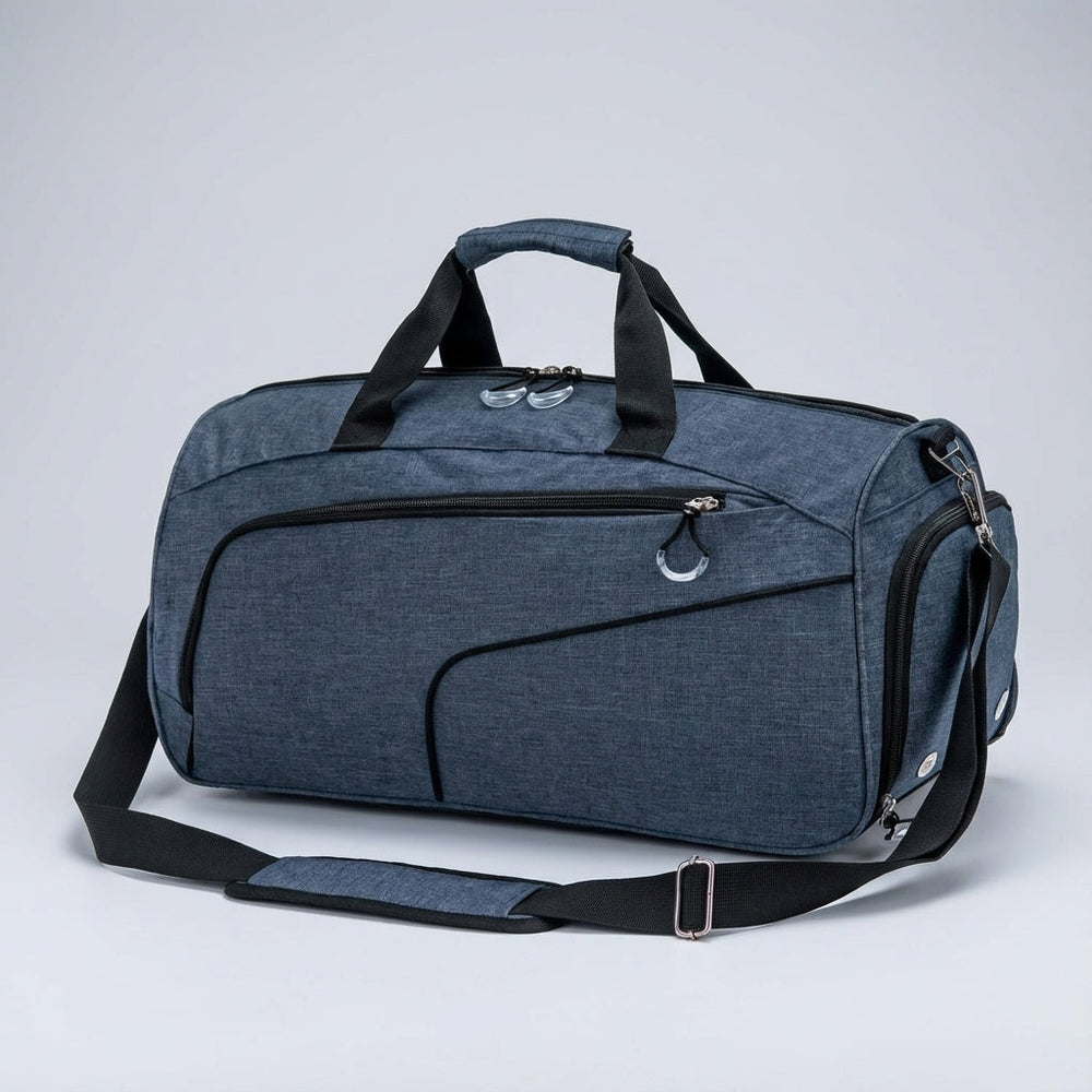 Robuuste waterdichte 35L duffel sporttas, perfect voor het veilig opbergen van natte sportkleding of bagage.