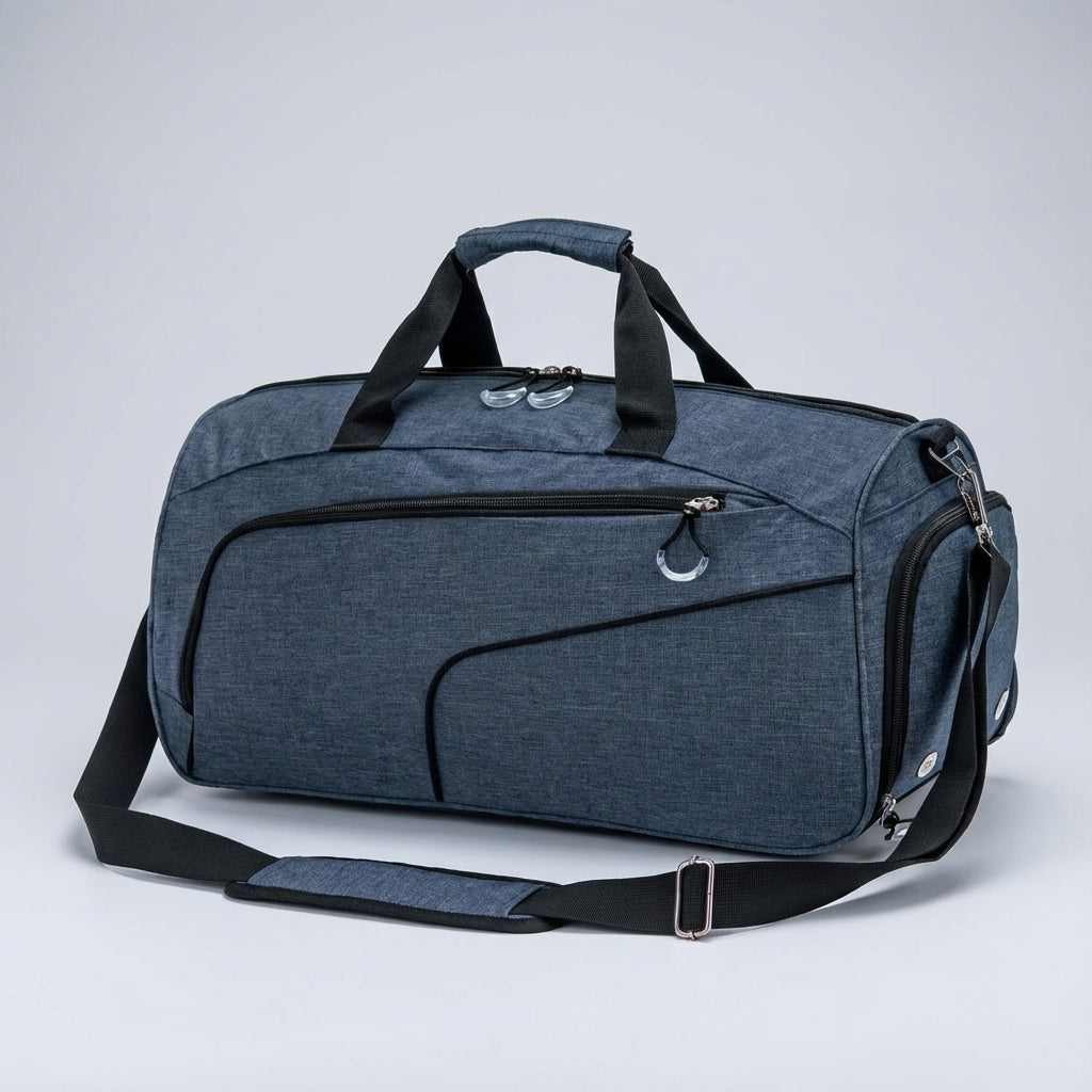 Robuuste waterdichte 35L duffel sporttas, perfect voor het veilig opbergen van natte sportkleding of bagage.