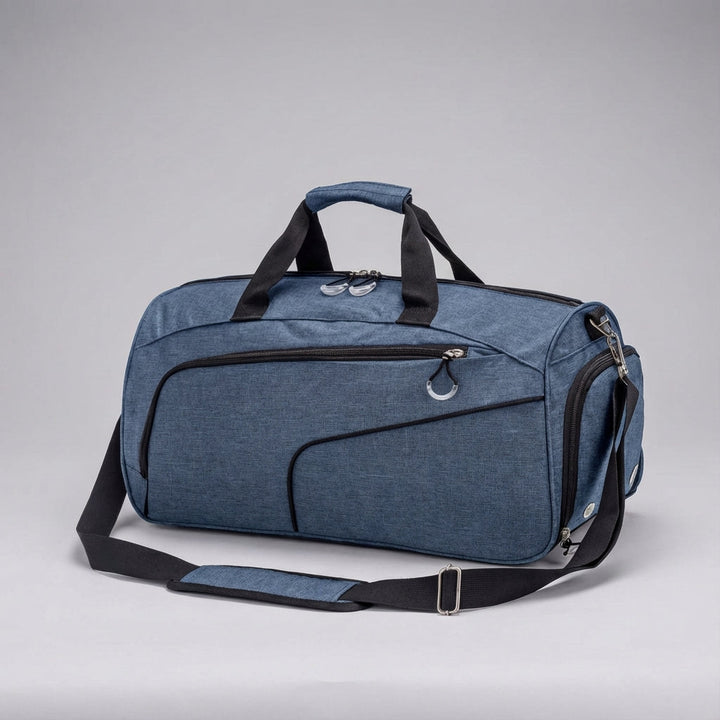 Compacte 35L waterdichte handbagage duffel, ideaal voor vliegreizen en weekendjes weg.
