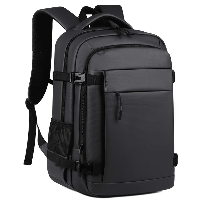 Waterdichte heren rugzak met laptopvak. Ergonomisch, ruim en perfect voor werk, school of reizen.