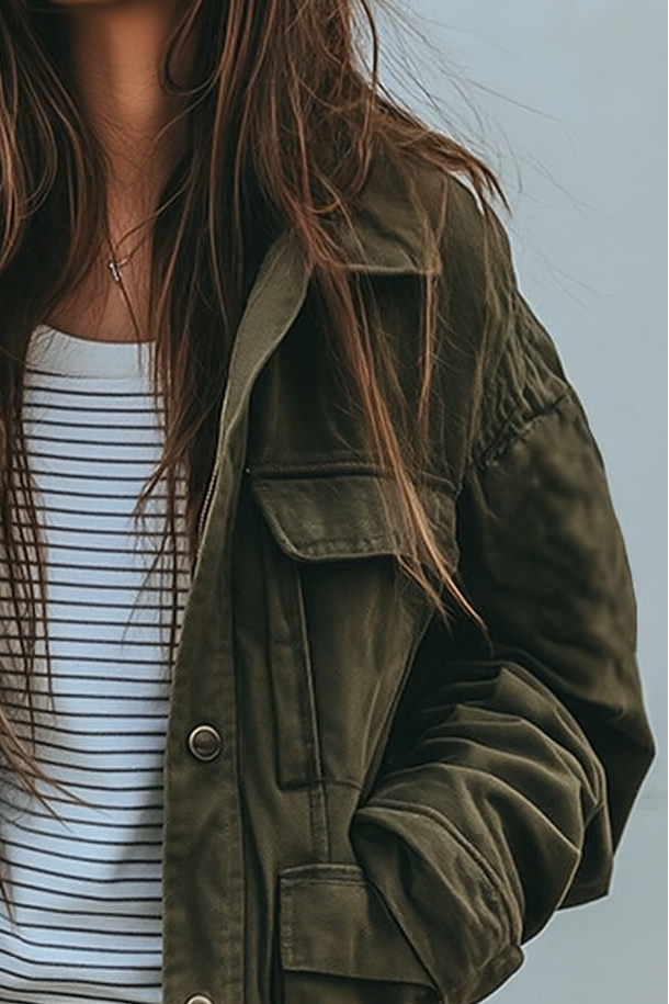 Stijlvol winddicht damesjack, perfect als retro outdoorjas. Ideaal voor elk seizoen en een actieve levensstijl.