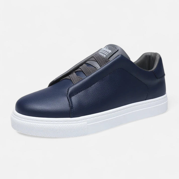 Comfortabele slip-on heren sneakers Noah, gemakkelijk aan en uit, ideaal voor de modebewuste man.