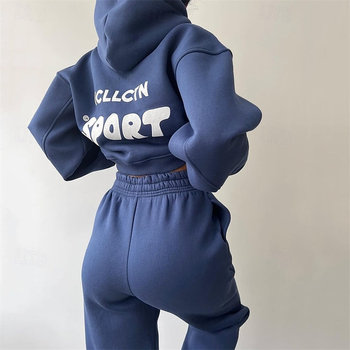 Stijlvol Witte Vos Trainingspak - Comfort & Luxe