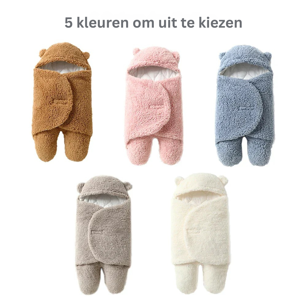 Multifunctionele babydeken/wikkeldeken, zacht en warm; essentieel babyaccessoire voor kleintjes.