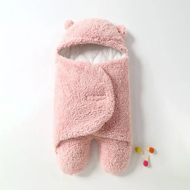 Luxe wikkeldeken voor baby's, ontworpen voor optimaal comfort en warmte, een must-have babyaccessoire.