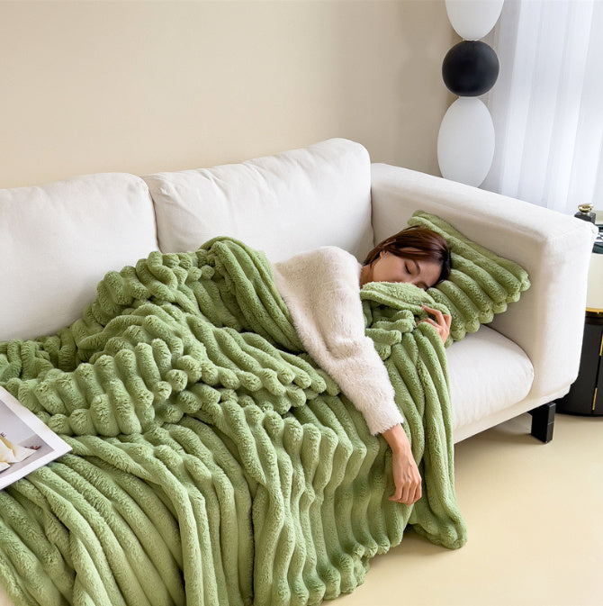 Comfortabele fleece deken voor kinderkamer of babybedje, extra zacht en warm voor knusse momenten.