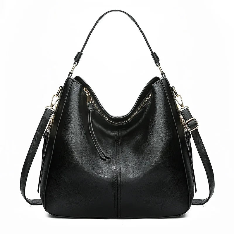 Praktische leren crossbody tas voor de moderne vrouw, een luxe en duurzaam accessoire.
