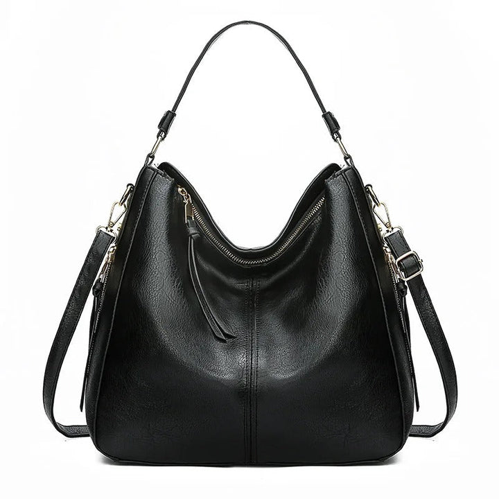 Praktische leren crossbody tas voor de moderne vrouw, een luxe en duurzaam accessoire.