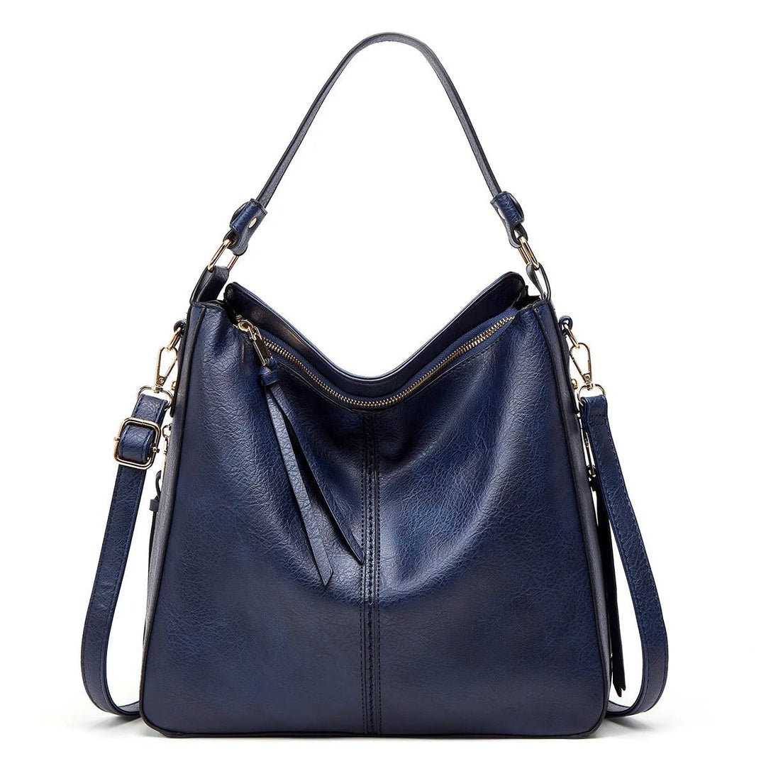 Hoogwaardige zachte leren dames crossbody tas, ideaal als elegante handtas.