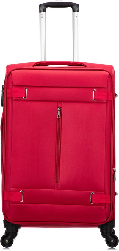 Zachte bagage reiskoffer Valencia, perfect voor flexibel inpakken en lichtgewicht reizen.