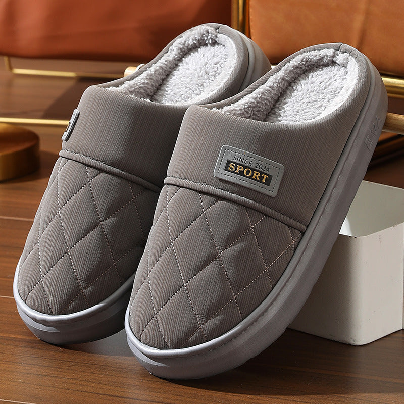 Robuuste heren pantoffels met zachte voering voor ultiem comfort en warme voeten. Perfect voor thuis.