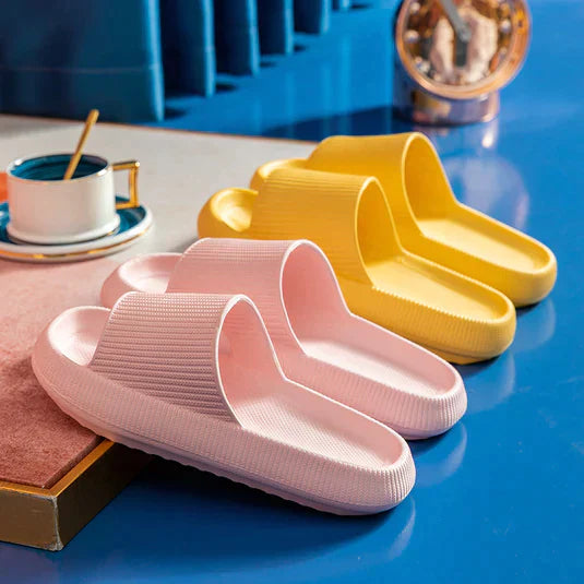 Zomerslippers: waterdichte wolkenpantoffels voor dames en heren, comfortabel, antislip en heerlijk zacht.
