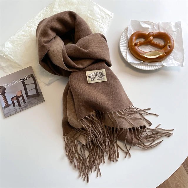 Comfortabele wollen sjaal voor vrouwen, perfect voor koud weer en modebewuste stijl.