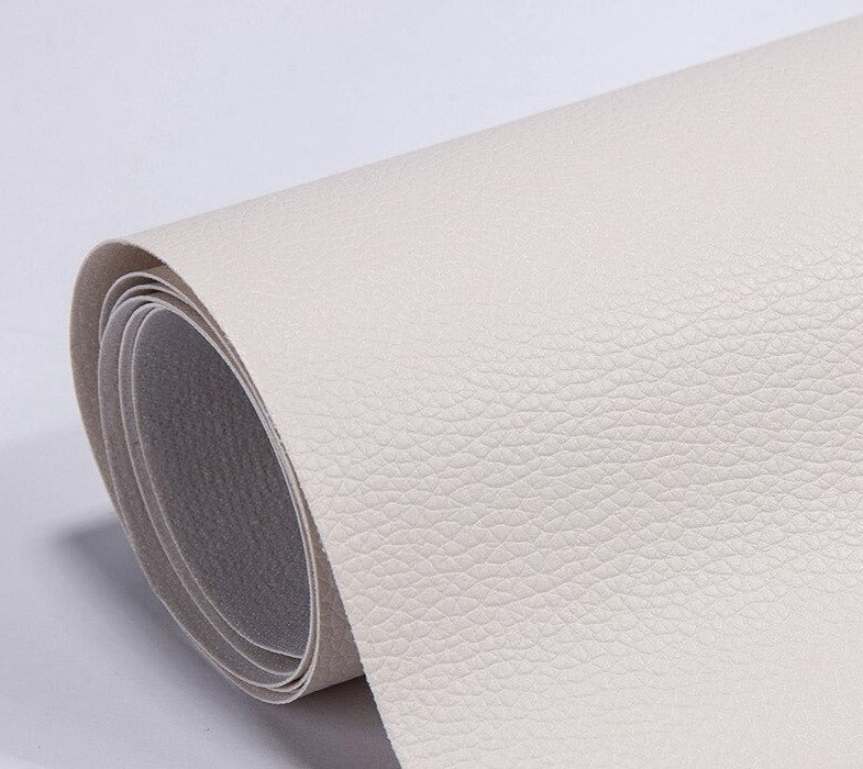 Zelfklevende PU leer reparatiepatch, perfect voor scheuren in bekleding, duurzaam.