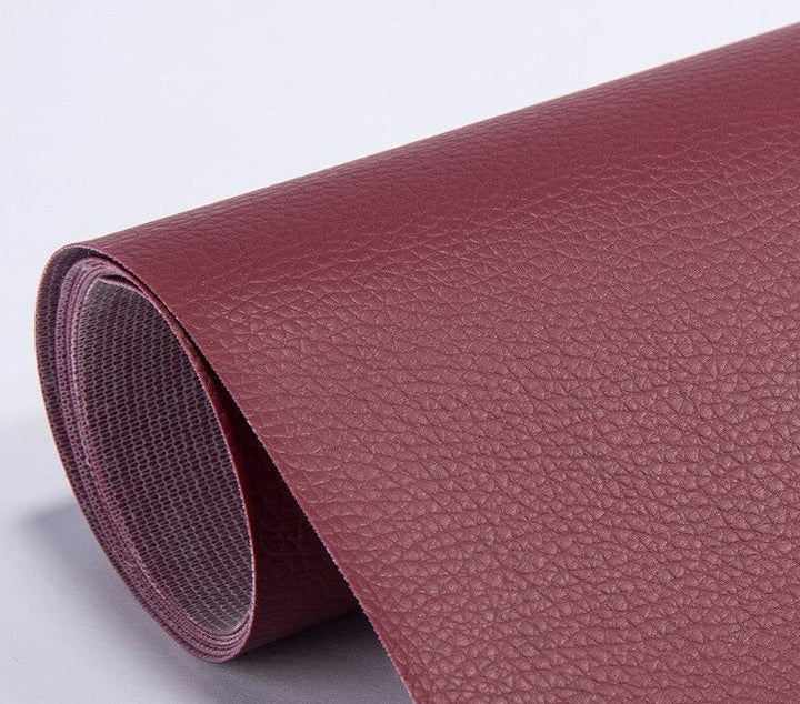 Sterke zelfklevende PU leer patch, ideaal voor bank reparatie, diverse kleuren.