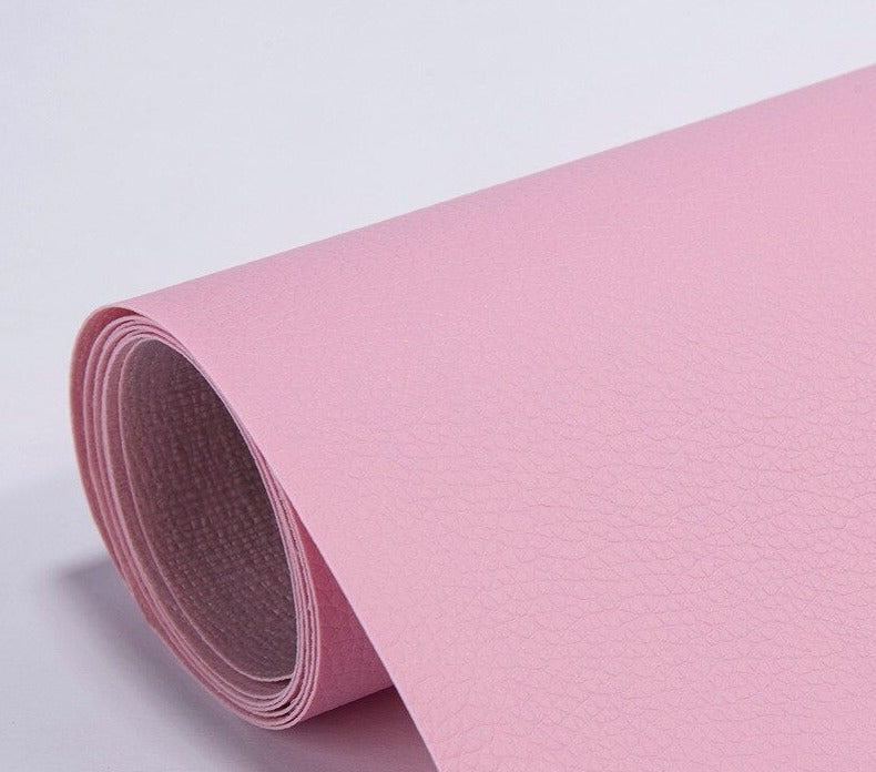 Duurzame PU leer reparatiepatch, zelfklevend voor banken en stoelen, diverse kleuren.