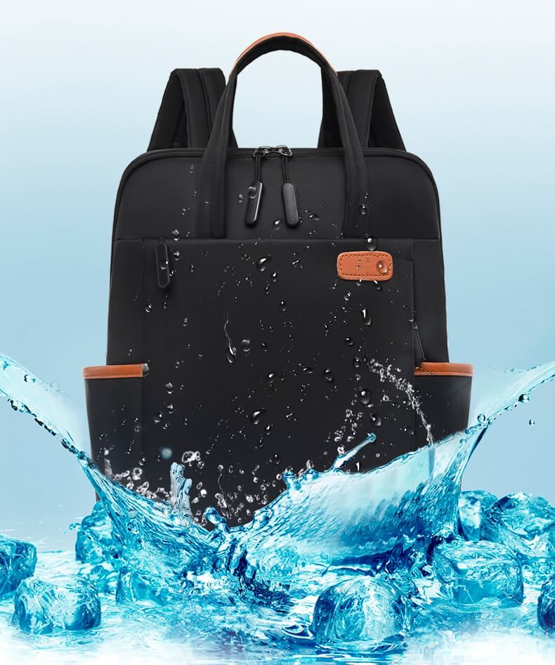 Duurzame Oxford damesrugzak, antidiefstal en waterafstotend, een betrouwbare reispartner.