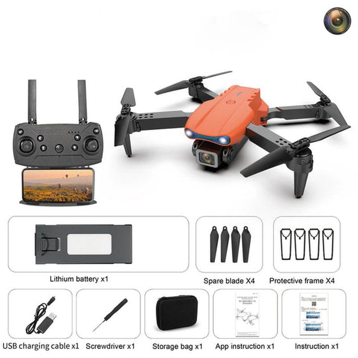 De 4K UHD drone maakt een indrukwekkende luchtopname van een kustlijn.