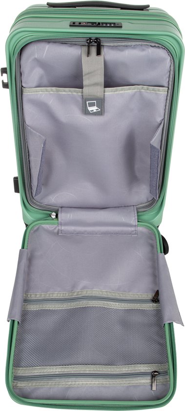 Duurzame hardshell bagage koffer voor optimale bescherming van inhoud en zorgeloos vervoer.