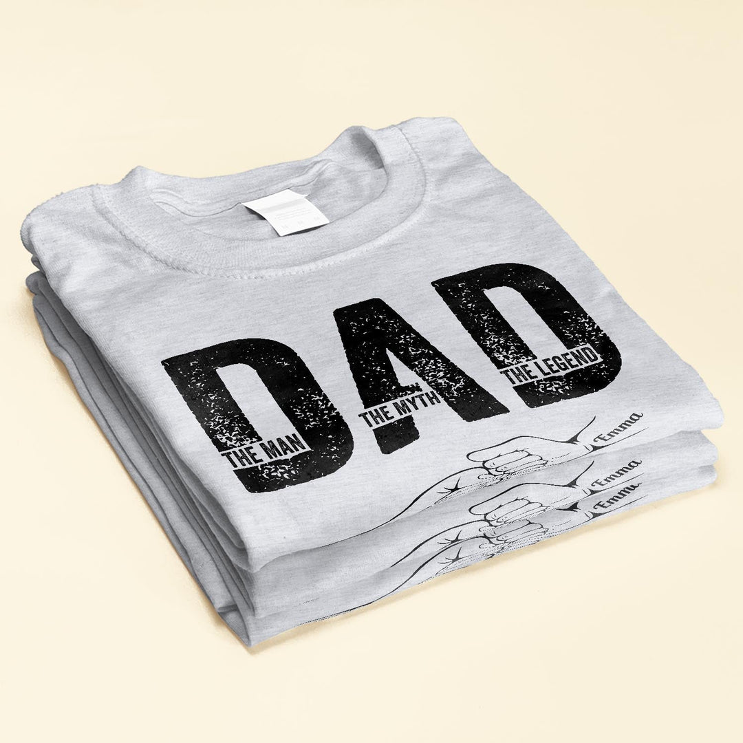 Comfortabel heren T-shirt, uniek Vaderdag cadeau voor de beste papa. Zachte stof, tijdloze mannen mode.