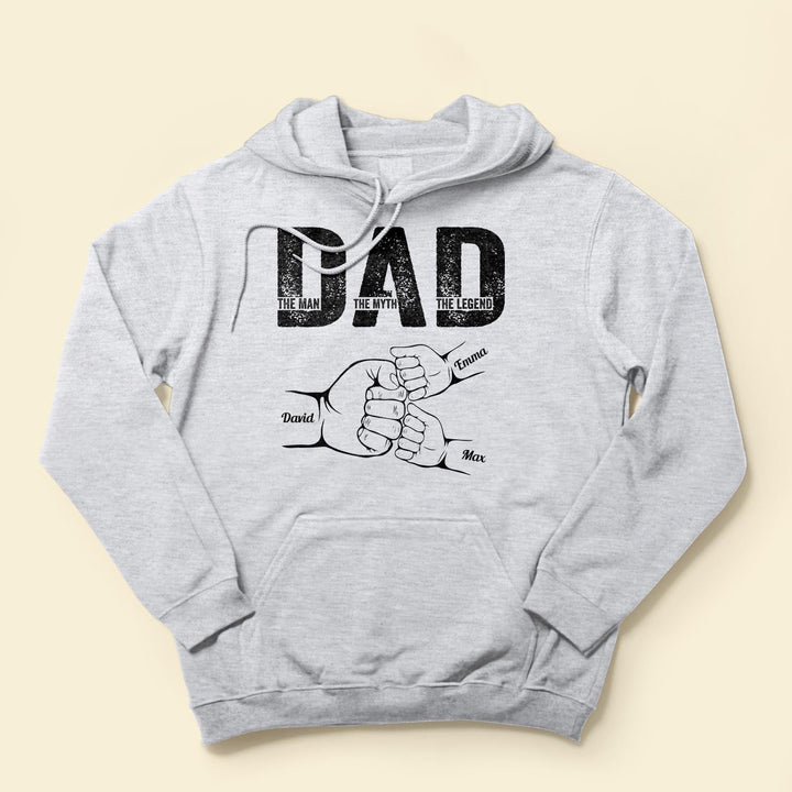 Donkerblauwe heren hoodie, symboliseert trots. Perfect cadeau voor papa met Vaderdag of voor zijn verjaardag.