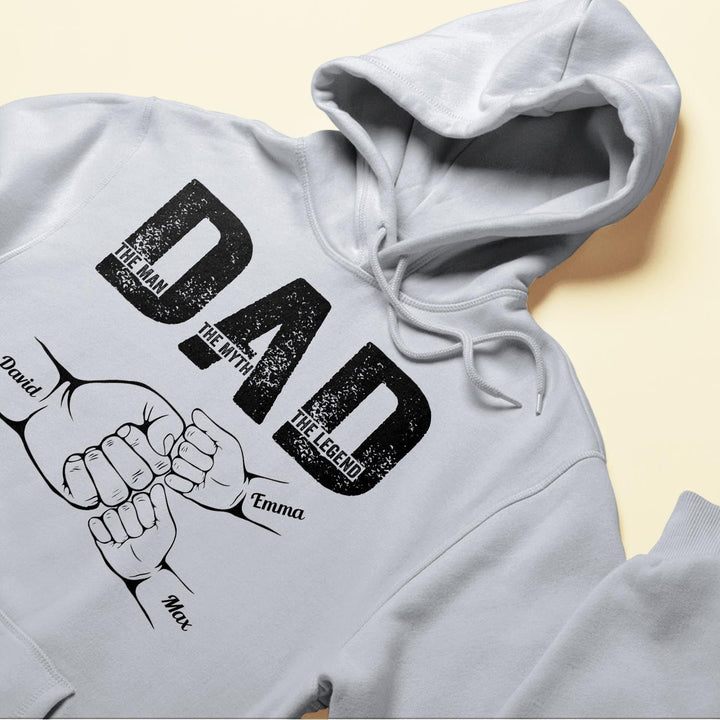 Modern heren sweatshirt, zacht en duurzaam. Top mannen cadeau voor Vaderdag, ideaal voor trotse papa's.